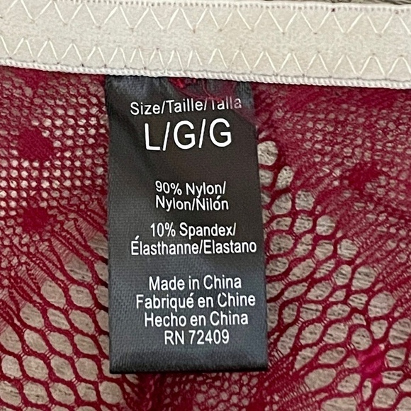 🌺 Rene Rofe Sophie B Lingerie Lace Underwear Panty NWT Size 7/L 2 Pack - Picture 5 of 8